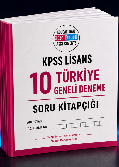 KPSS Lisans – 10'lu Türkiye Geneli Deneme Katılımı
