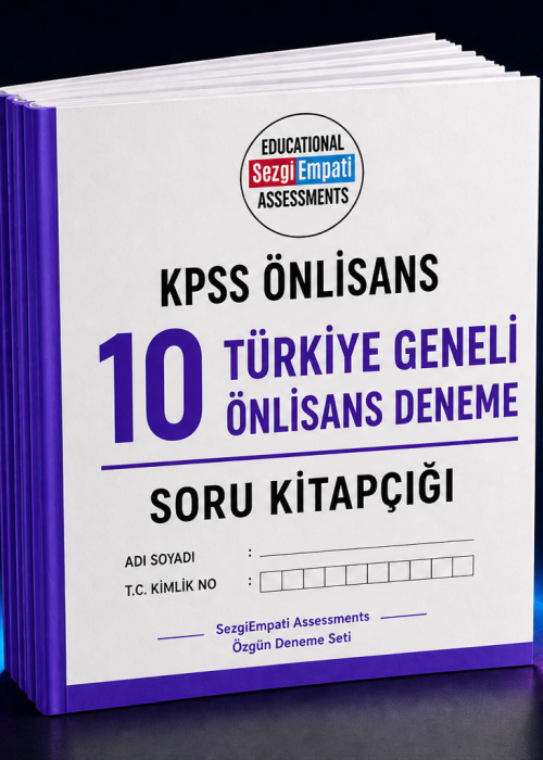 KPSS Önlisans – 10'lu Türkiye Geneli Deneme Katılımı